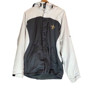 Reebok NFL New Orleans Saints hooded jacket Size Medium